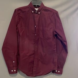 🔥EXPRESS MEN’s Slim fit, soft-wash button down shirt. SZ. XS